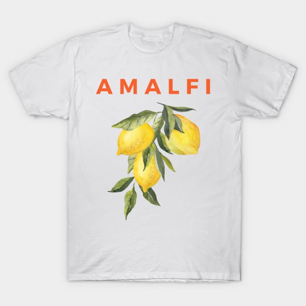 Amalfi Lemons T-Shirt by yourstruly